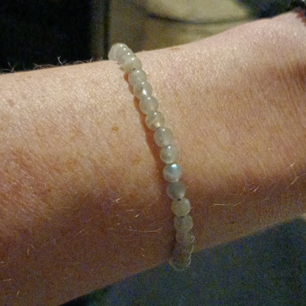 4mm Labradorite bracelet